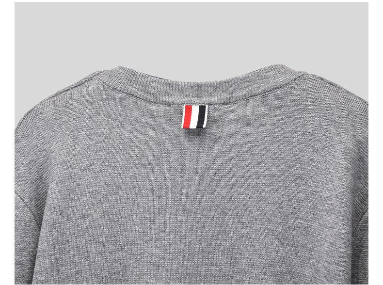 Men's Sweaters by Thom Browne, knitwear detail view
