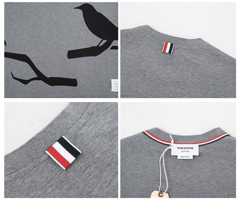 Men's T-shirt by Thom Browne, product detail view
