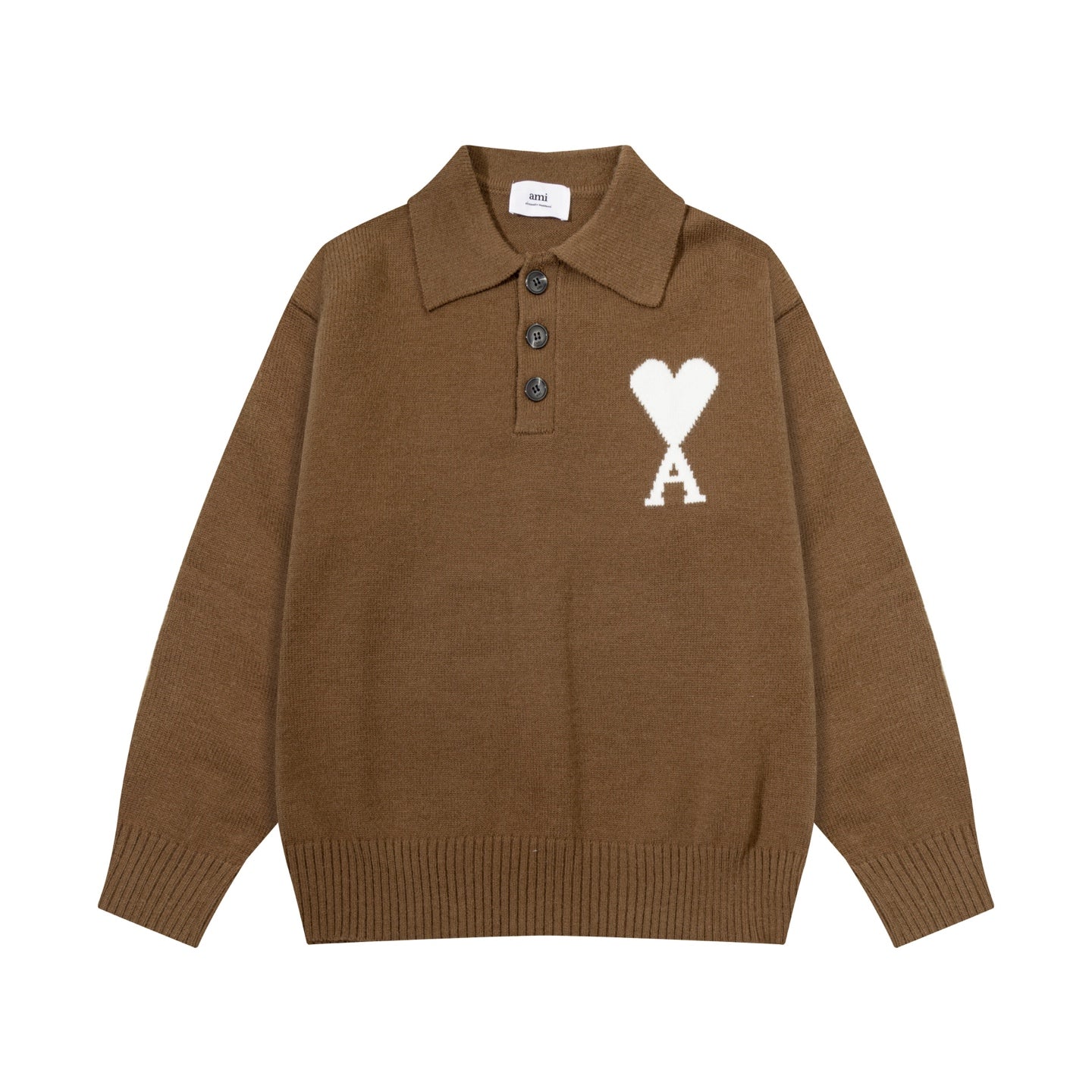 2026 AMI PARIS  Collar Sweater THOM TREND