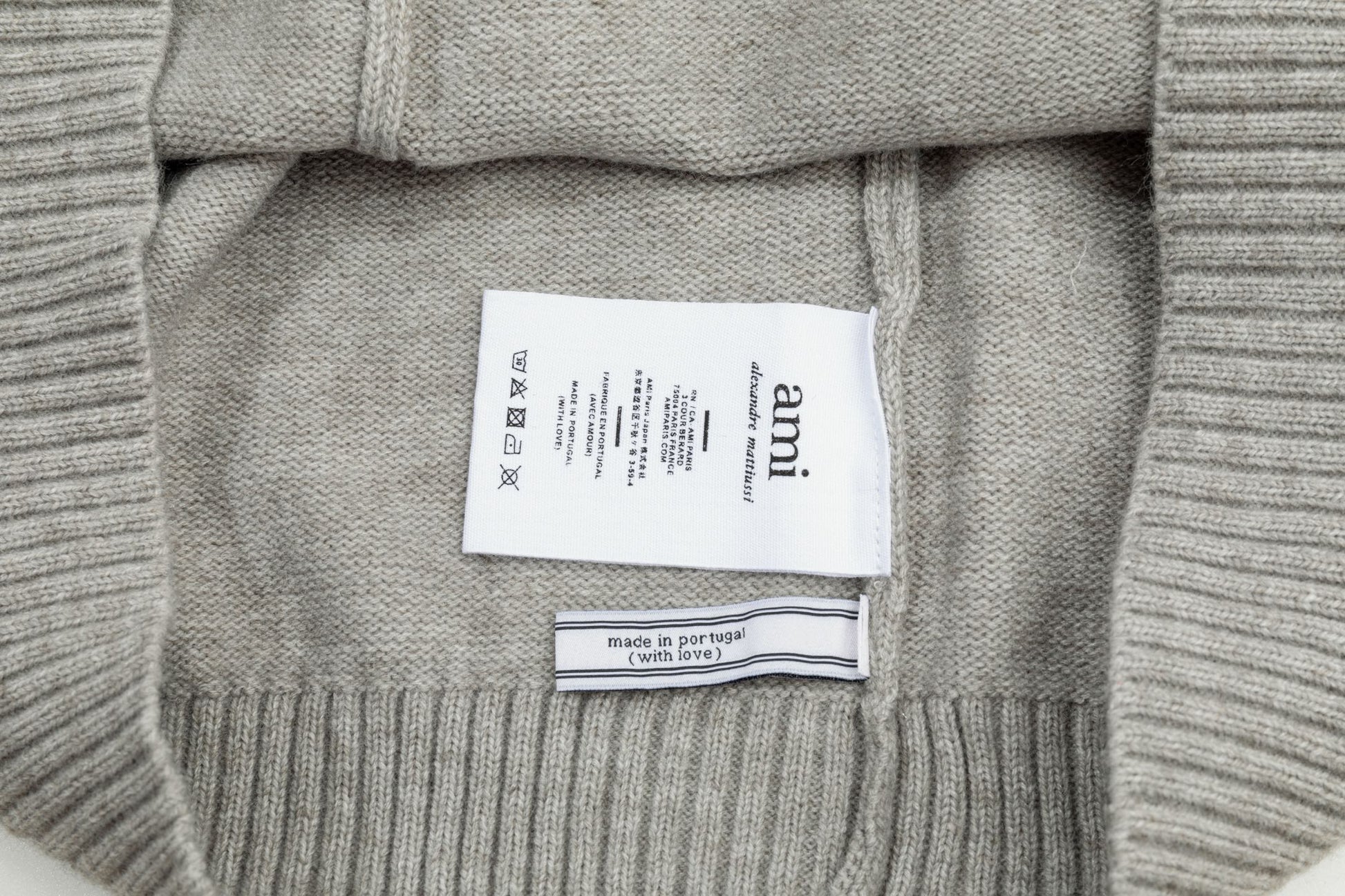 2026 AMI PARIS  Collar Sweater THOM TREND