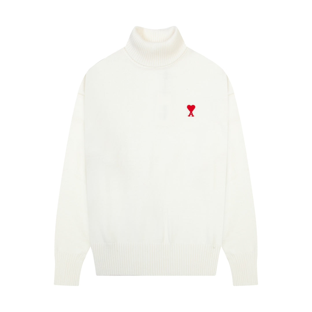 2026 AMI PARIS   Turn Neck Sweater THOM TREND