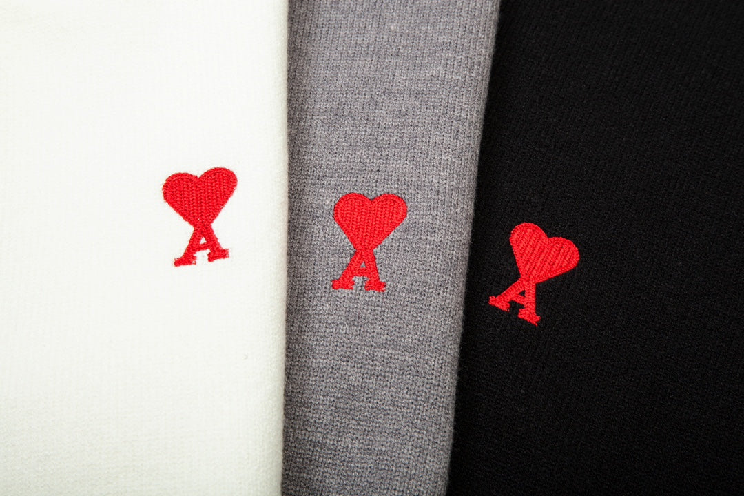 2026 AMI PARIS   Turn Neck Sweater THOM TREND