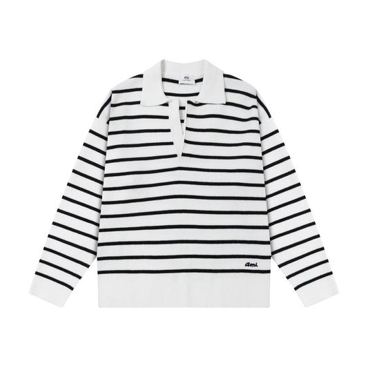 2026 AMI PARIS  striped sweater THOM TREND