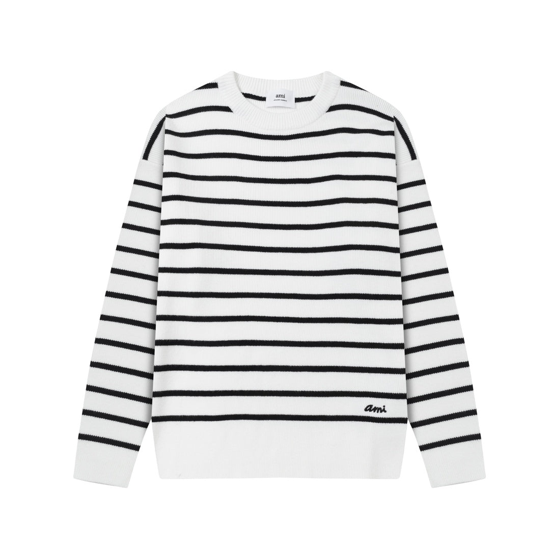 2026 AMI PARIS  striped sweater THOM TREND
