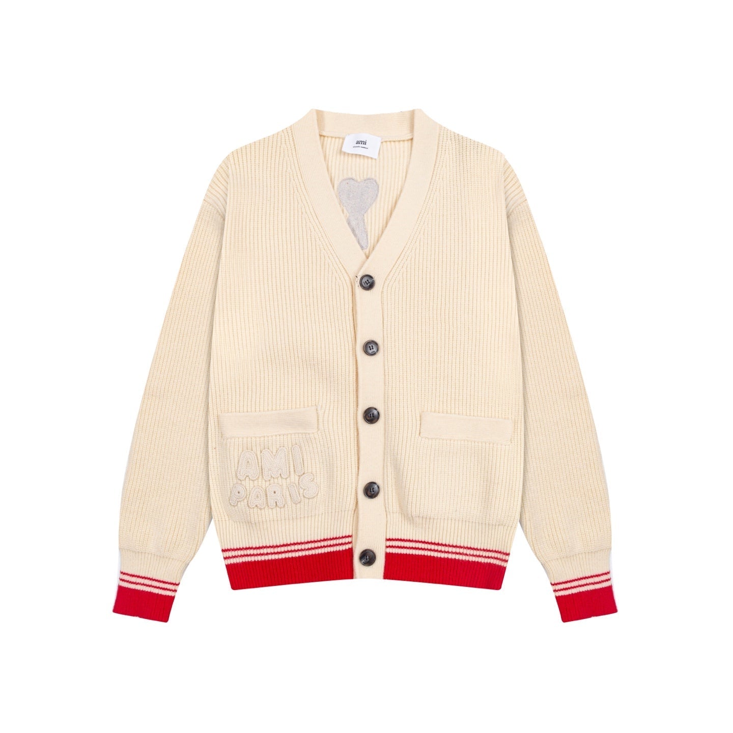 2026 AMI PARIS  Cardboard Sweater THOM TREND