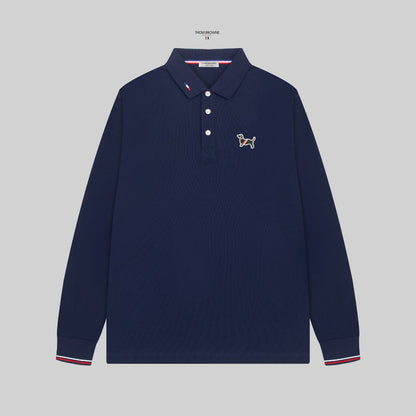 2026SS  Long-Sleeve Polo Shirt THOM TREND