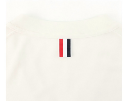 Tri-Color Stripe Pique Cotton Vest Cardigan（副本） THOM TREND