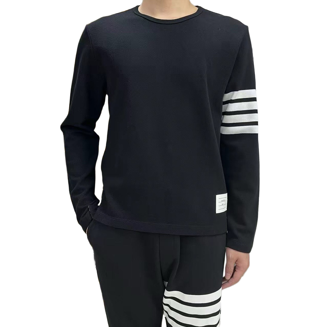 Long-sleeved T-shirt by Thom Browne, product detail view