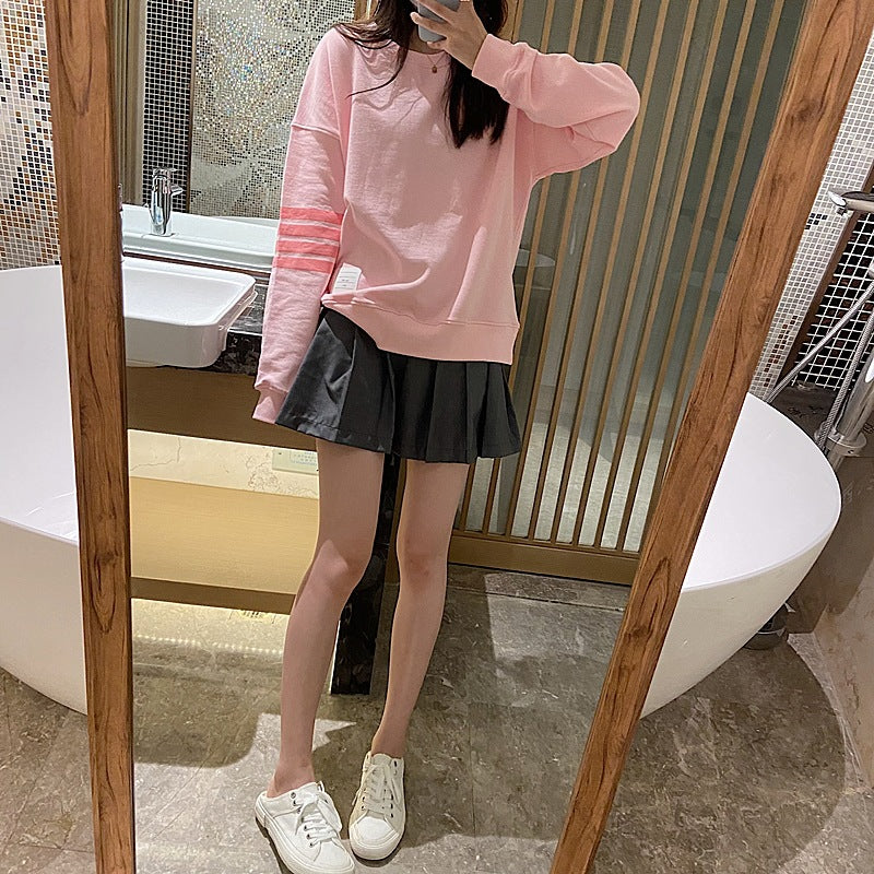2025SS  Pink sweatshirt THOM TREND