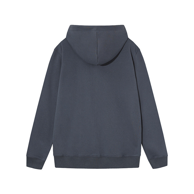 Stone Island Compass Badge Zip-Up Fleece Hoodie - Black product detail view