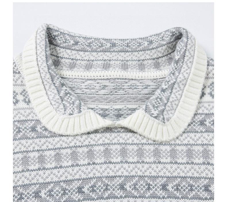 2026SS  Women's collared knit sweater