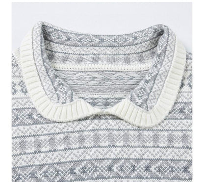 2026SS  Women's collared knit sweater