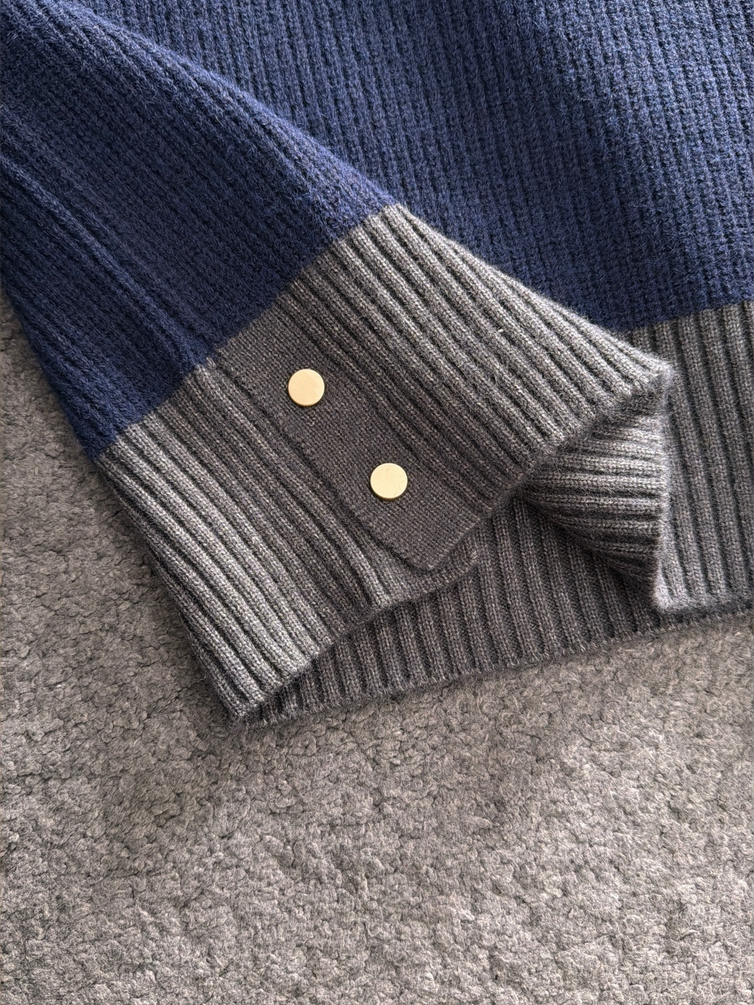 Unisex color-blocked sweater THOM TREND