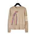 Bow-knitted sweater + short skirt - Image 5