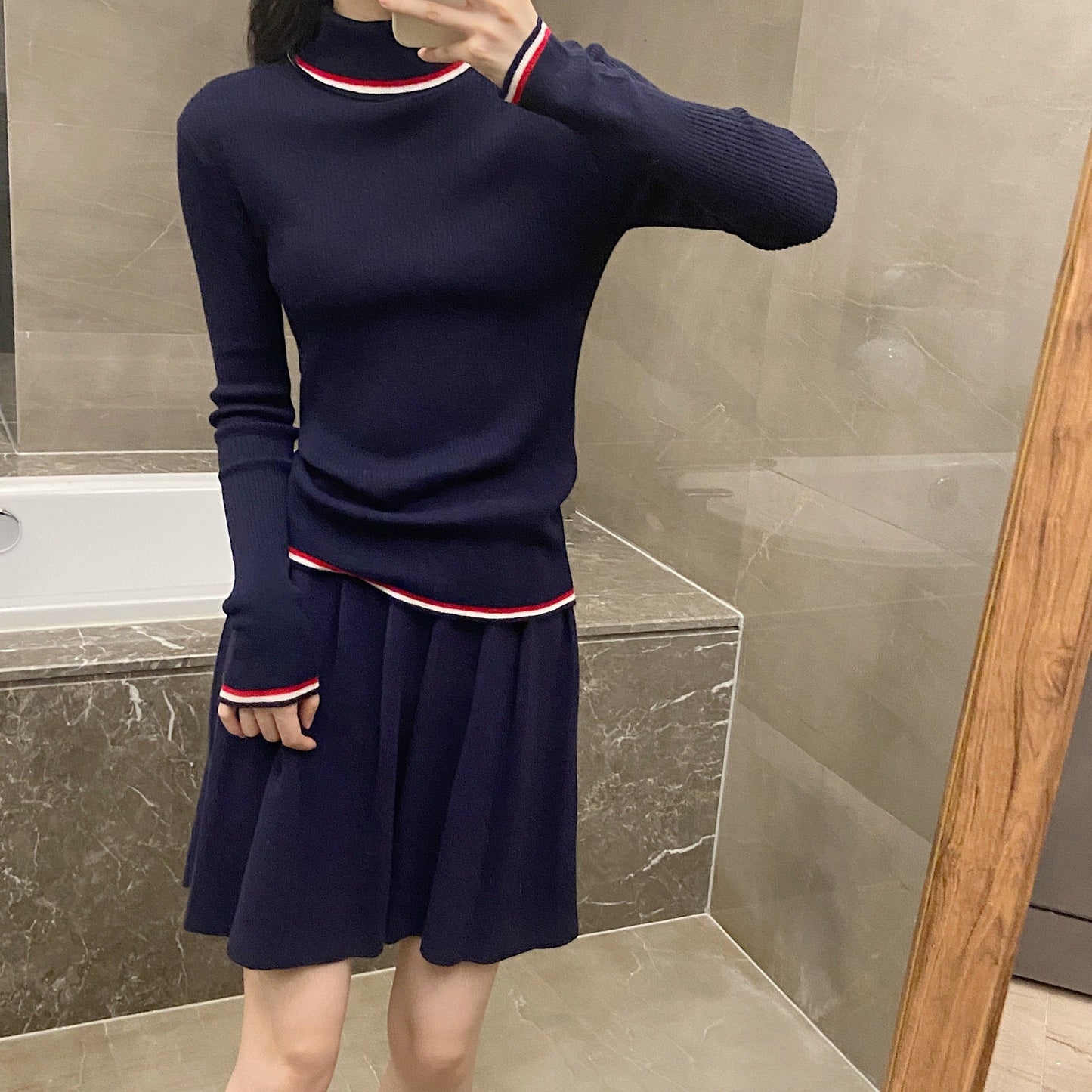 2025SS Turtleneck bottoming shirt THOM TREND