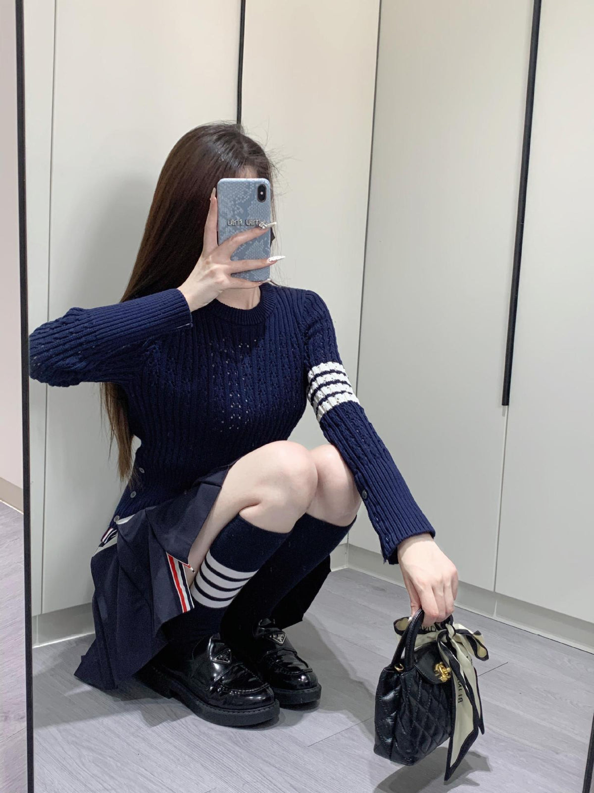 wool knit sweater - Image 7