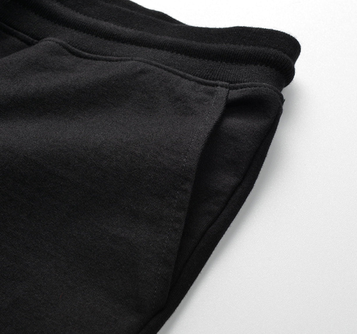 Thom Browne Style Men's Casual Sweatpants - Cotton Signature Four-Bar Detail - Image 4