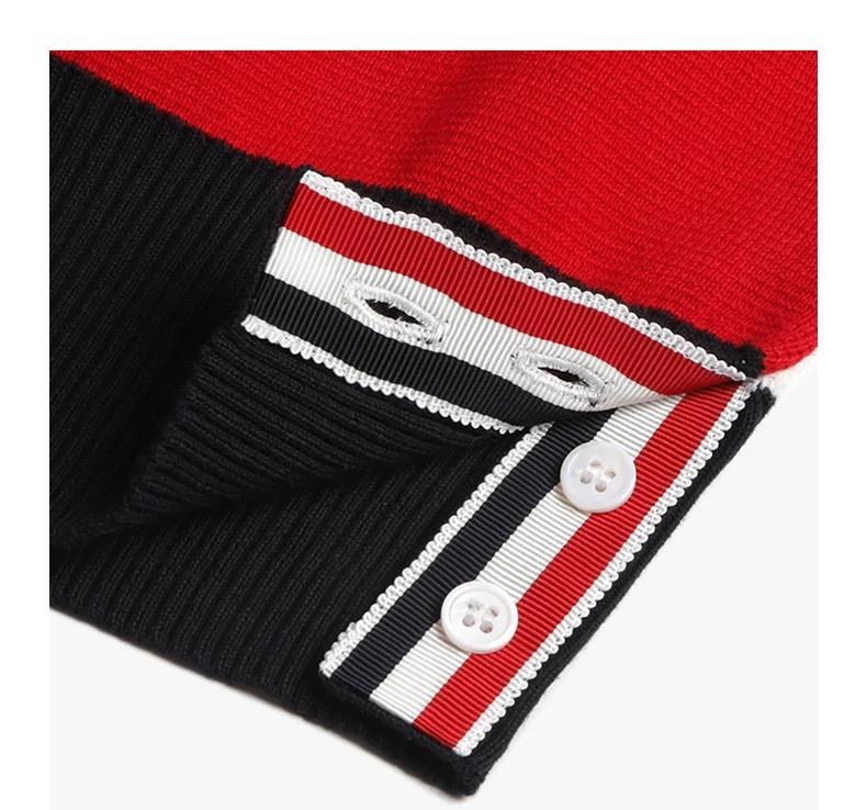 Sweater Jacket by Thom Browne, knitwear detail view