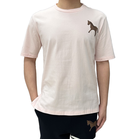 Four-Bar Crew Neck Short Sleeve T-Shirt THOM TREND