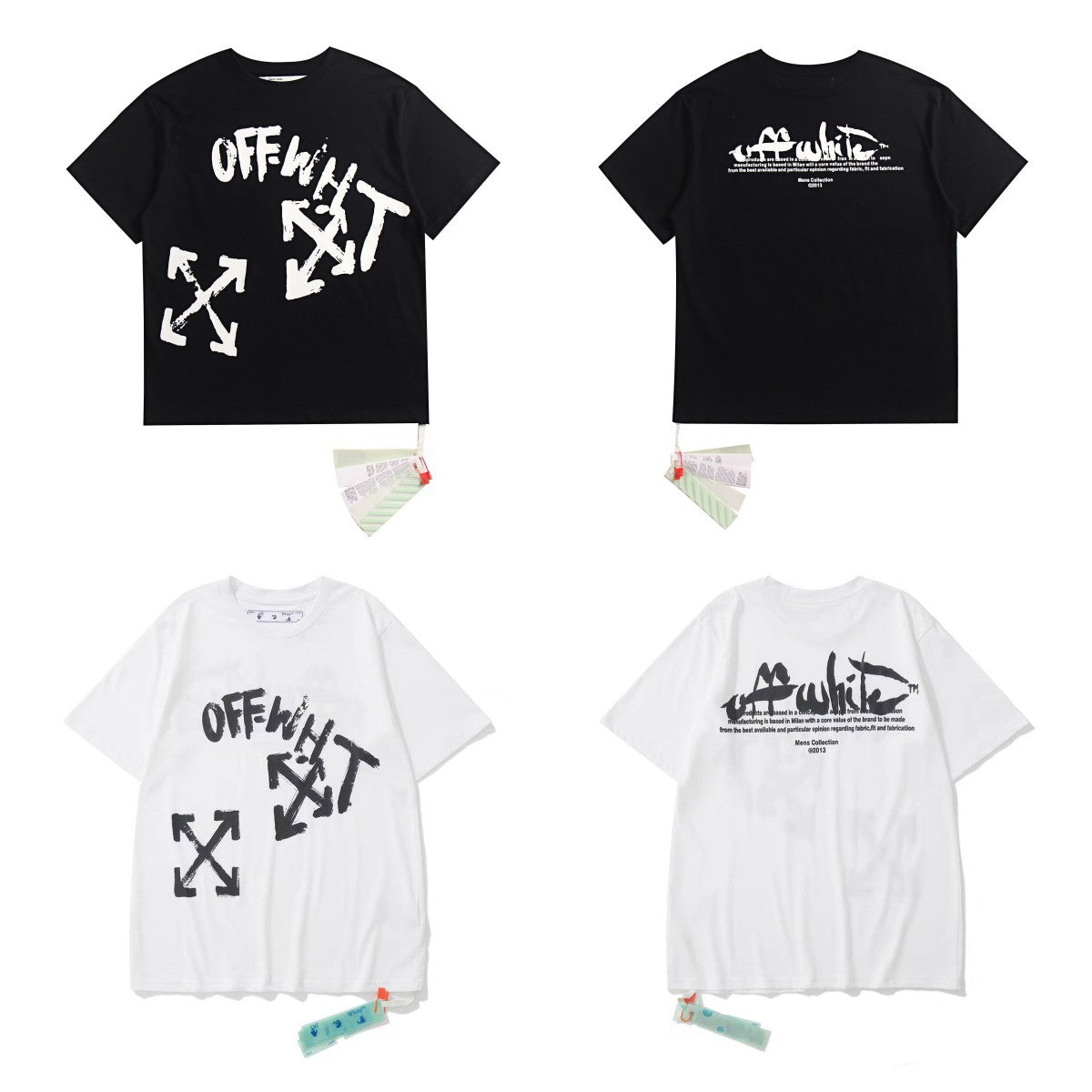 OFF New Printed T-Shirt Light Luxury Station
