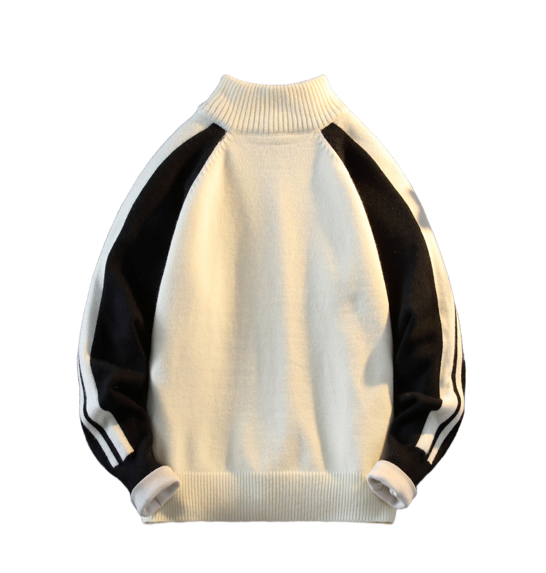 2025SS Stand collar sweater THOM TREND