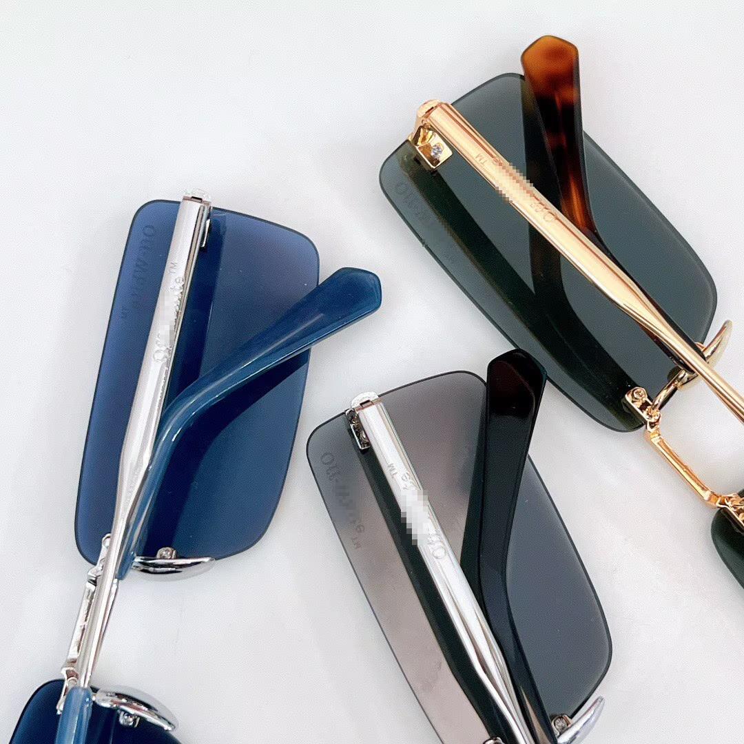 OFF-Whlte Arrow logo sunglasses#096 4-Bar