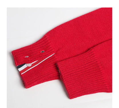 2025SS Unisex zippered knitted cardigan THOM TREND