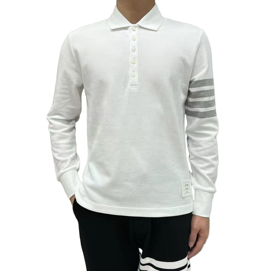 long-sleeved T-shirt by Thom Browne, product detail view