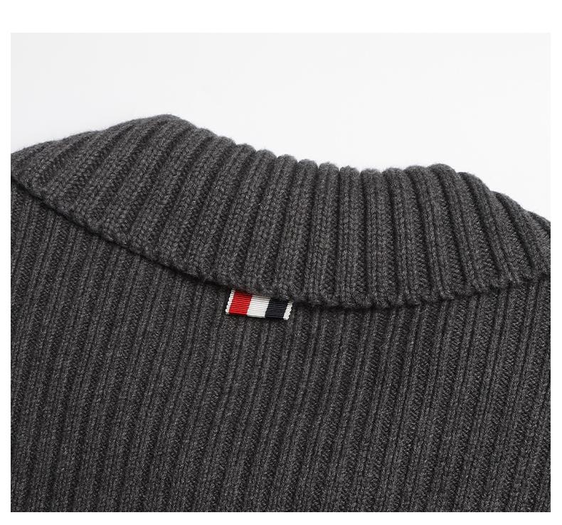 Men's jacket by Thom Browne, outerwear detail view