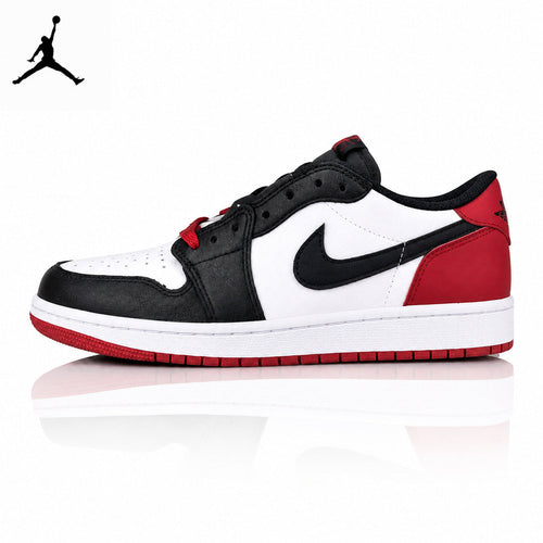 Air Jordan 1 Low Black Toe Unisex Sneakers CZ0790-106 main product view