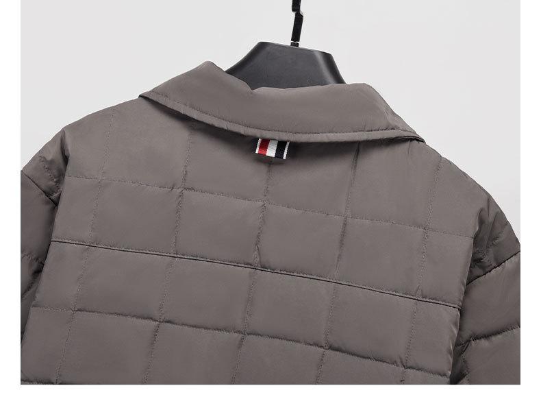 2025SSS Plaid four-bar jacket THOM TREND