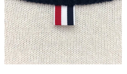 2025SS Unisex color-blocked sweater THOM TREND
