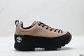 Timberland Beige Black Brooklyn Oxford Hiking Shoe - right-facing side profile main image