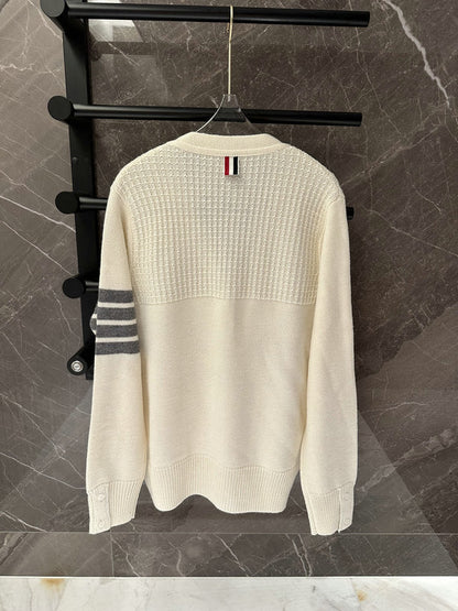 2025SS  Small check cardigan THOM TREND