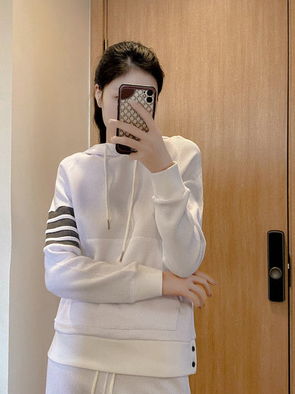 2025SS  Hooded pullover sweatshirt THOM TREND