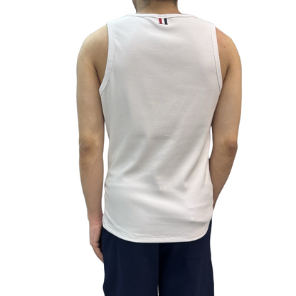 Colorblock Wave-Stripe Polo Tee – Unisex Summer Short Sleeve（副本） THOM TREND