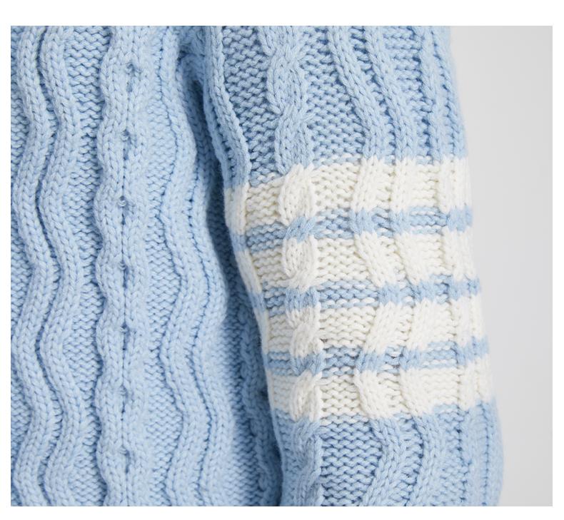 Sweater Jacket by Thom Browne, knitwear detail view