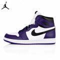 Air Jordan 1 High Court Purple 555088-500 Unisex Sneakers main product view