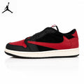 Air Jordan 1 Low TS Black/Red Unisex Sneakers DM7866-061 main product view