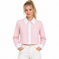 Cropped shirt - Model Main Image