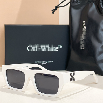 OFF-Whlte Arrow logo sunglasses#145 4-Bar