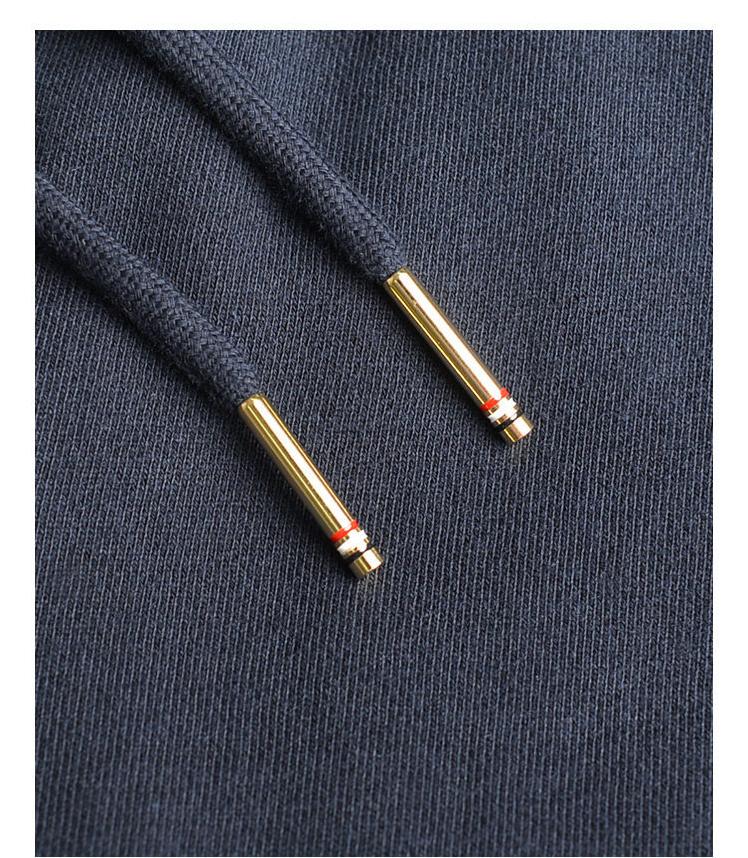 Thom Browne Style Men's shorts with Signature Four-Bar Detail - Image 3