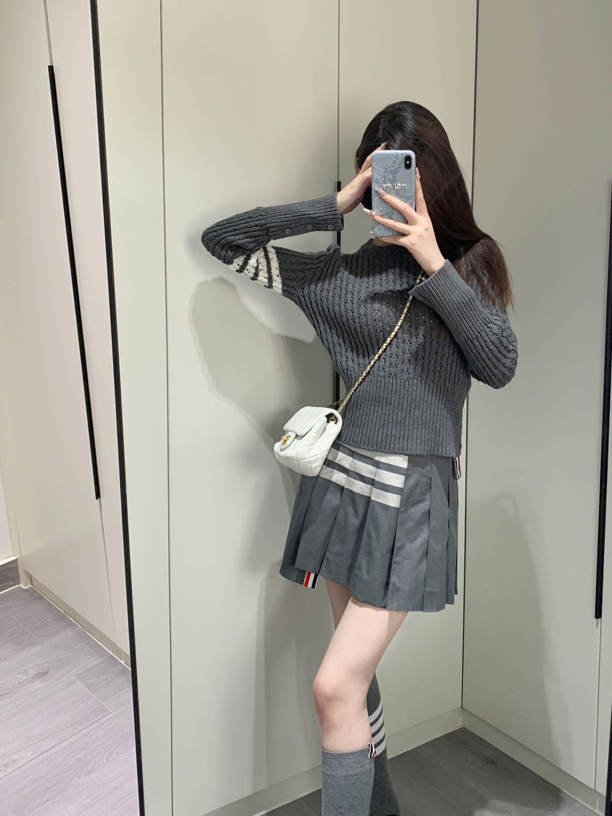 wool knit sweater - Image 3