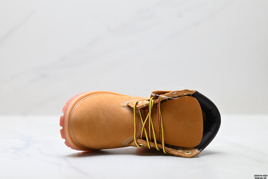 Timberland Wheat Kids Premium Leather Boot - detail image 2