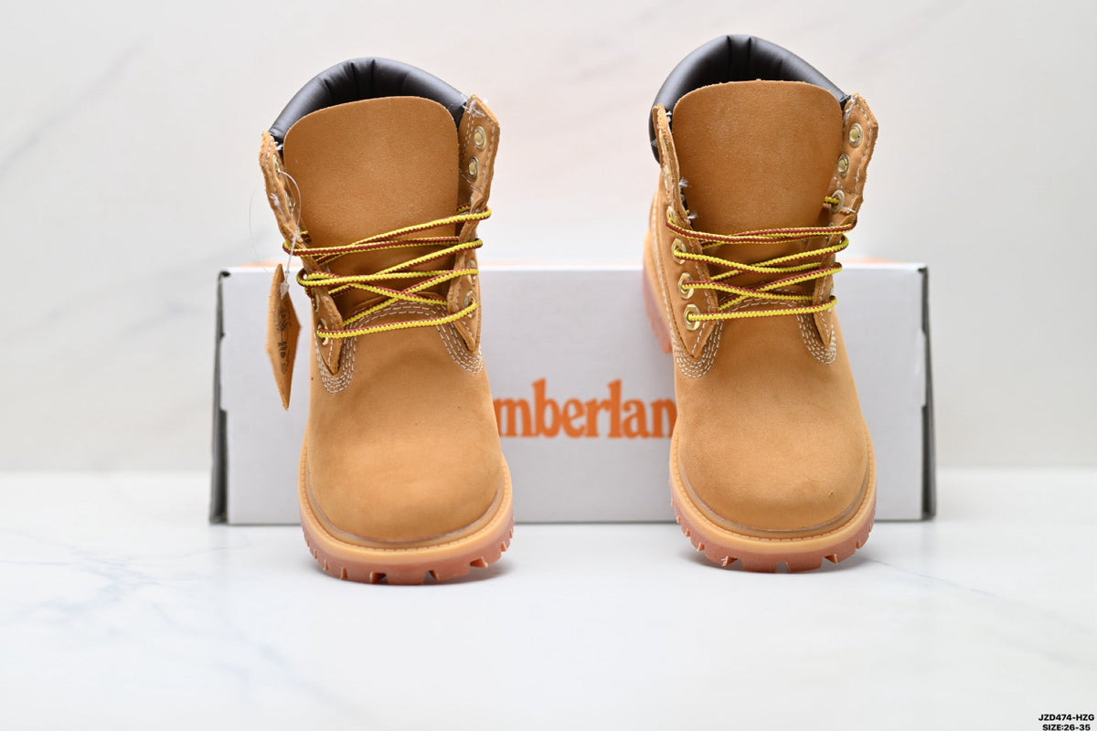 Timberland Wheat Kids Premium Leather Boot - detail image 7