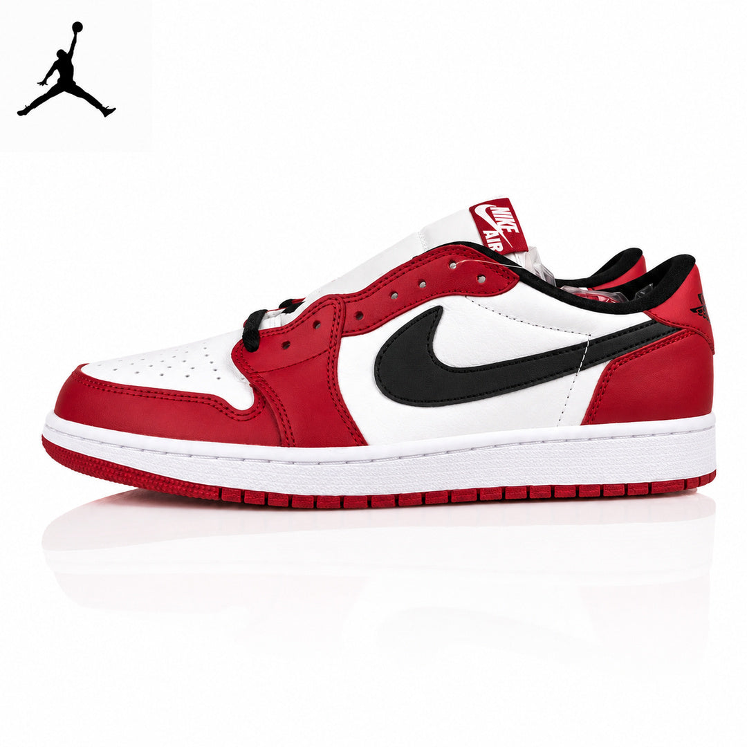 Air Jordan 1 Low White/Red Chicago 705329-600 Unisex Sneakers main product view