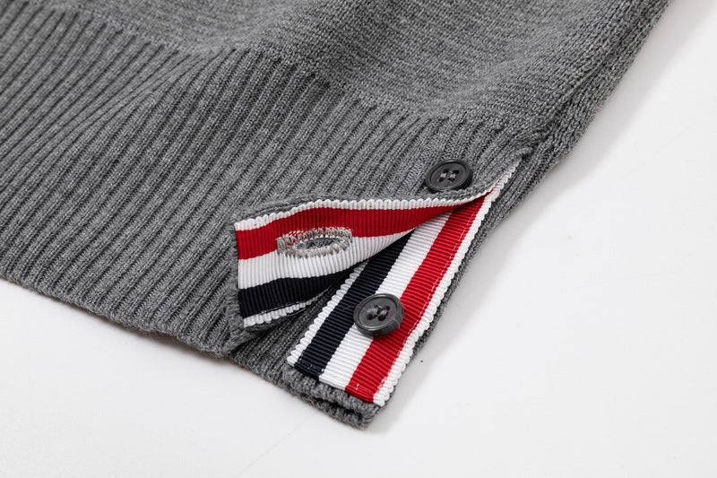 Men's Sweater by Thom Browne, knitwear detail view