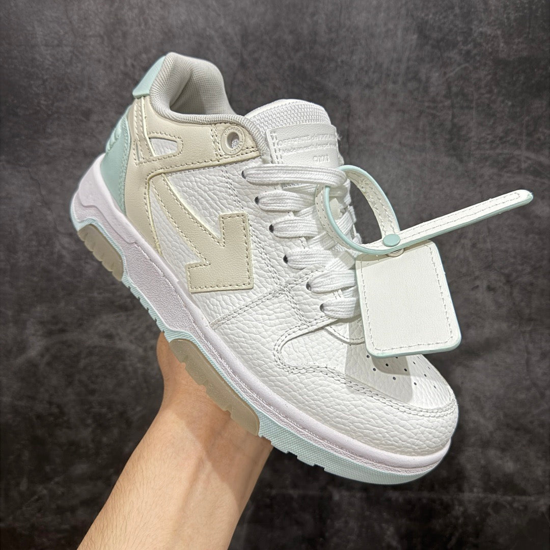 OFF-Whlte Arrow logo leather Sports shoes#16 4-Bar