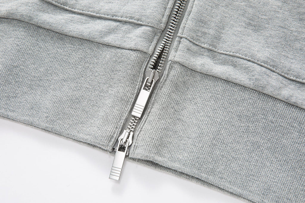 Four-bar Hoodie by Thom Browne, garment detail view