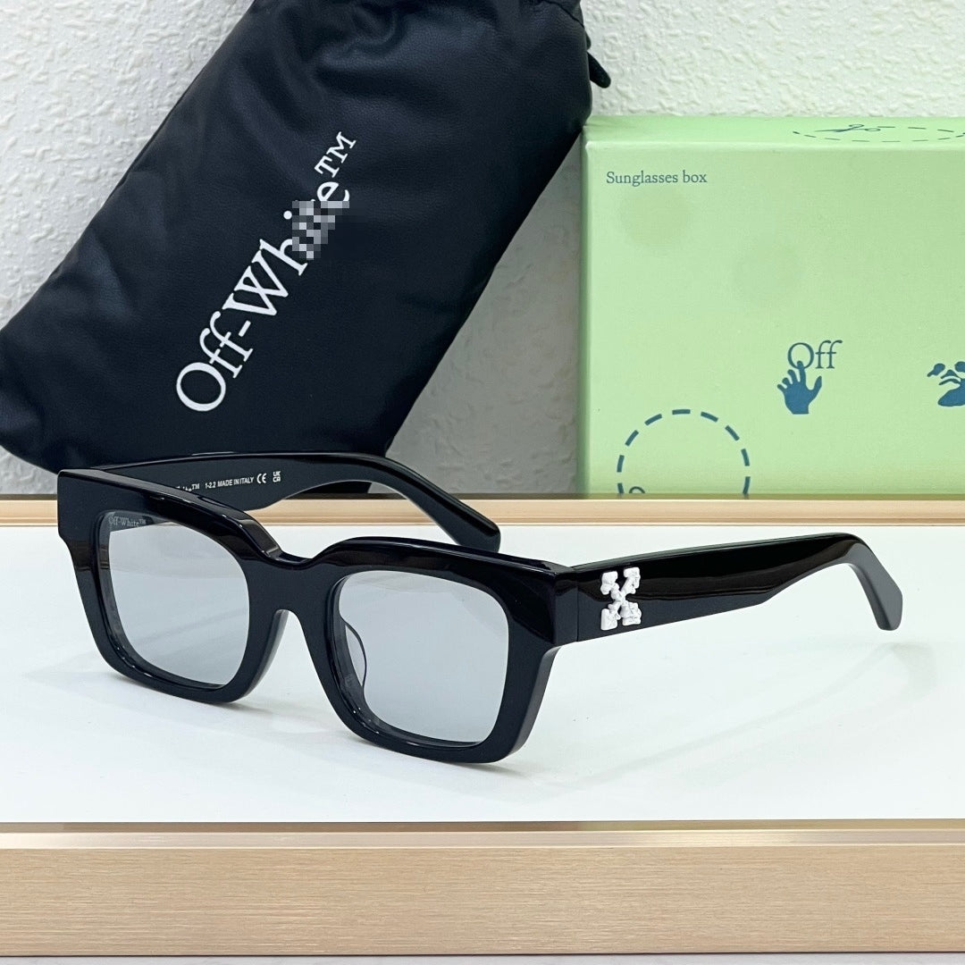 OFF-Whlte Arrow logo sunglasses#008-2 4-Bar